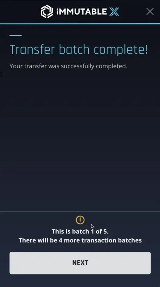 First Batch Complete First Batch Complete