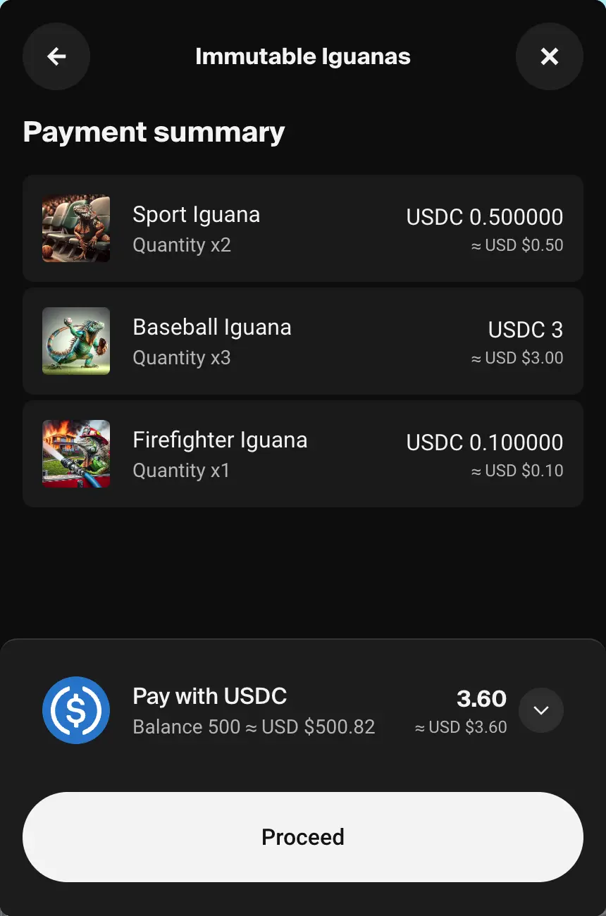 Primary Sales widget