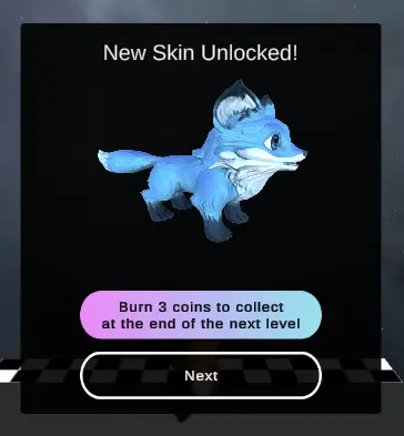 Immutable Runner skin unlocked